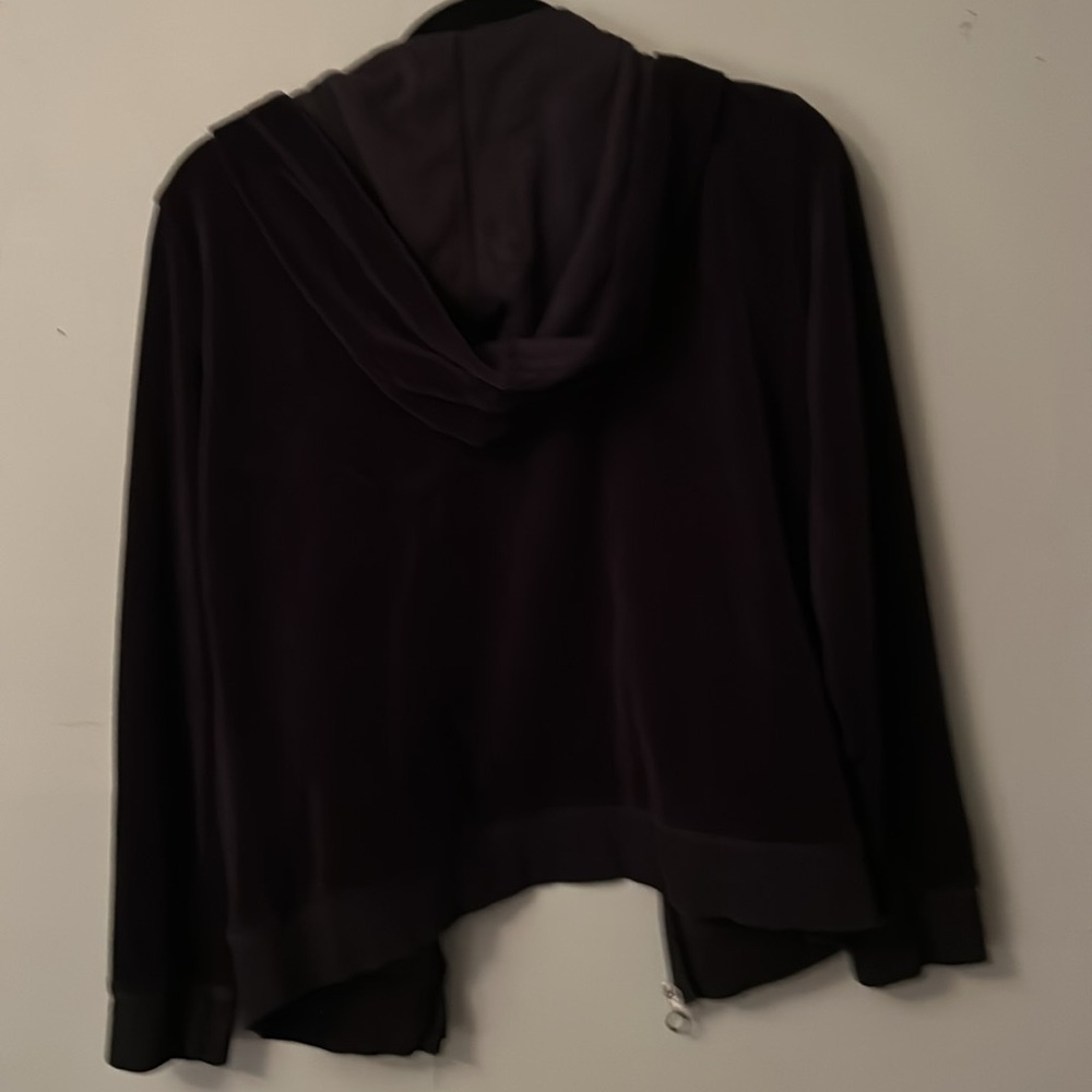 NY&Co black velour track suit - Picture 2 of 7